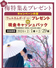 梅キャンペーン