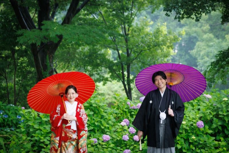 JUNE BRIDE ♥ あじさいフォトをご紹介