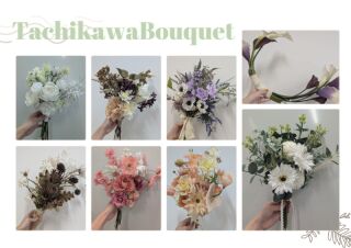 立川店　クラッチブーケのご案内♪　和装や洋装でも貸出し無料♡