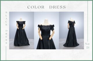 【洋装/カラードレス】‟新作” 黒ドレス のご紹介＊