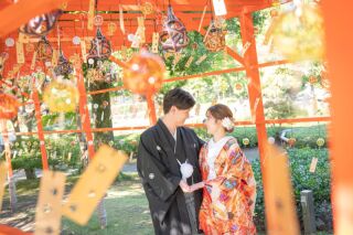 残りわずか!昭和記念公園の10月の庭園風景✨風鈴背景に前撮りショットも撮れる♡