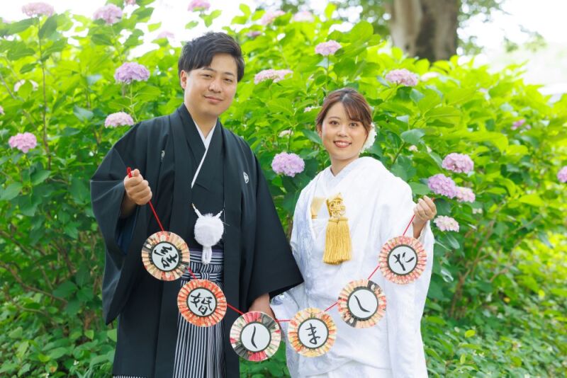 JUNE BRIDE ♥ あじさいフォトをご紹介