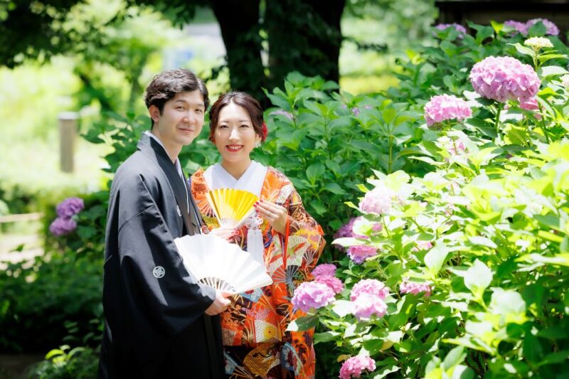 JUNE BRIDE ♥ あじさいフォトをご紹介