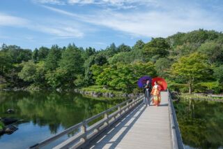 ９月の昭和記念公園がオススメ！日本庭園・コスモスと前撮り撮影＊