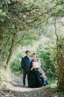 緑あり、海あり、崖あり。