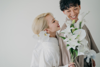 スタジオ和装も素敵＊