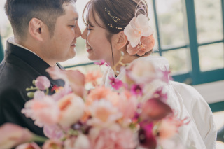 前撮りからのご縁で・・*