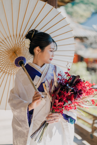 お持ち込みの振袖が素敵◎