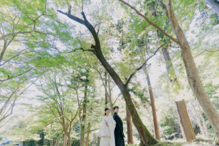 【大阪フォトウエディング】秋シーズン!毘沙門堂で前撮り!