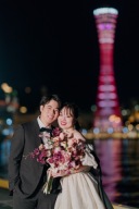 【大阪フォトウエディング】ハーバーはナイト撮影がアツい!