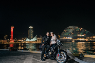 愛車と一緒に！