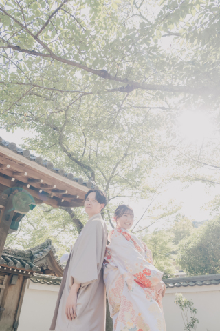 新緑と和装の美しさを楽しもう