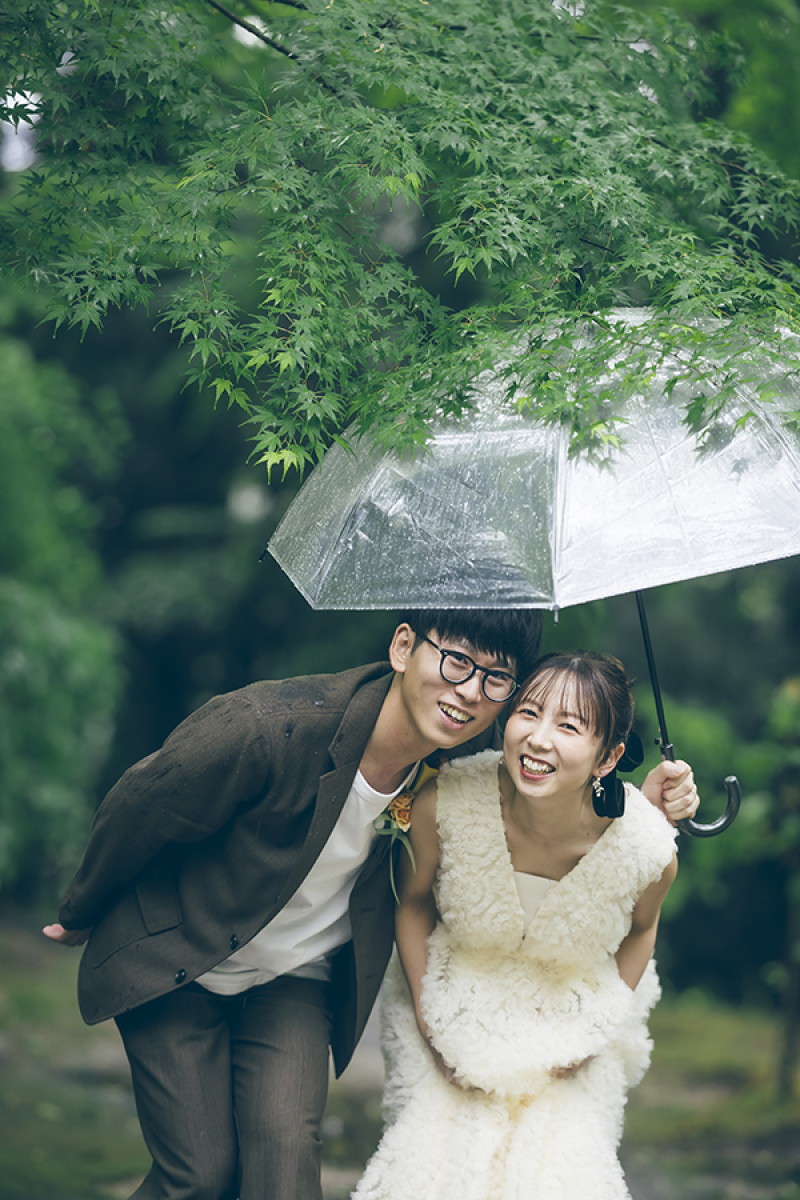 ~雨の日の七ツ洞公園~