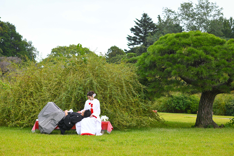 ~10月の偕楽園~
