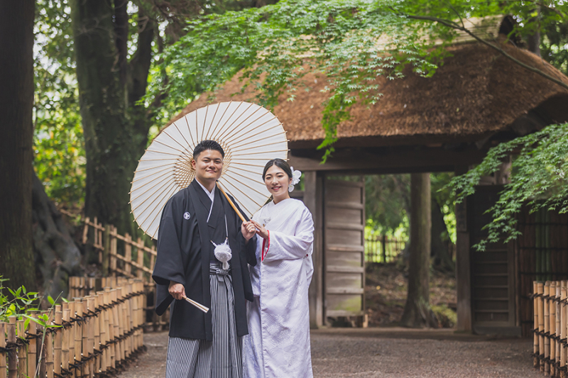 ～偕楽園新緑～