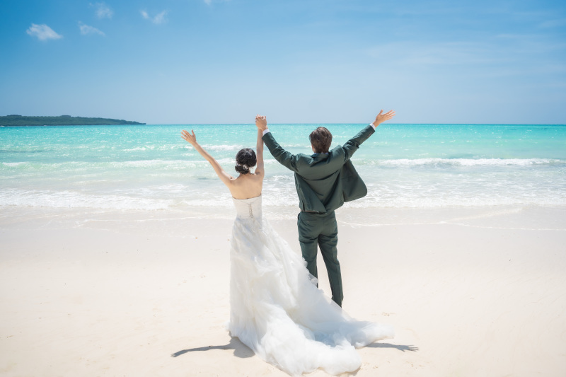 新婚旅行の思い出を当店で残しませんか？