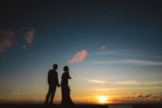 サンセットプランはお二人のお時間に合わせて撮影可能です!