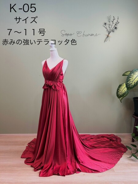 テラコッタドレス新作ドレス入荷しました!