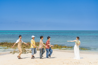 ウェディングフォトと一緒にファミリーフォトも♬