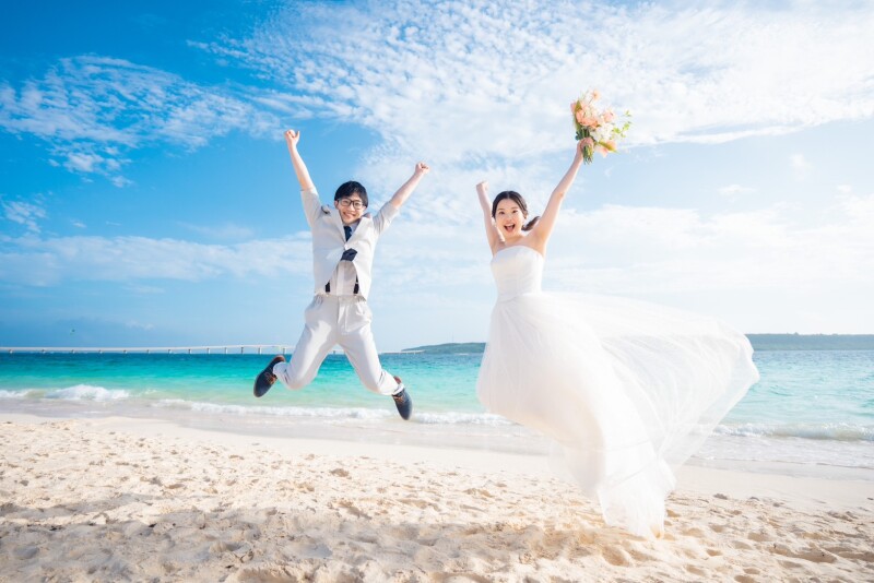 折角なら、宮古島の海に入りましょ!!