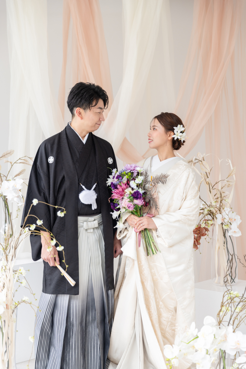 【洋装も和装も組み合わせ自由!】スタジオ3着プラン 180,000円