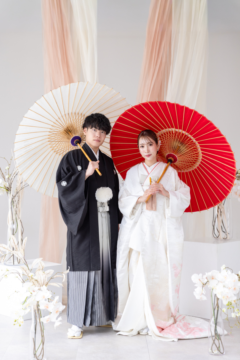 【洋装も和装も組み合わせ自由!】スタジオ3着プラン 165,000円