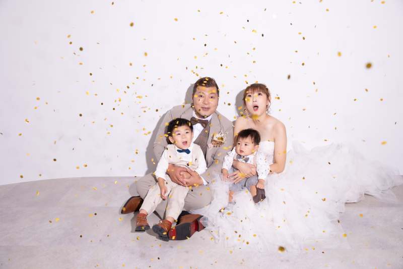 家族みんなで思い出に残るお写真を!!