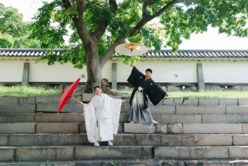 【和装撮影】大阪城公園ロケーション撮影!