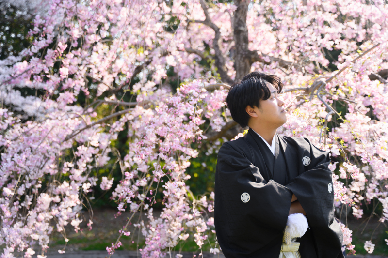 【桜ロケーション撮影/大仙公園】和装1着ロケーションプラン145,000円