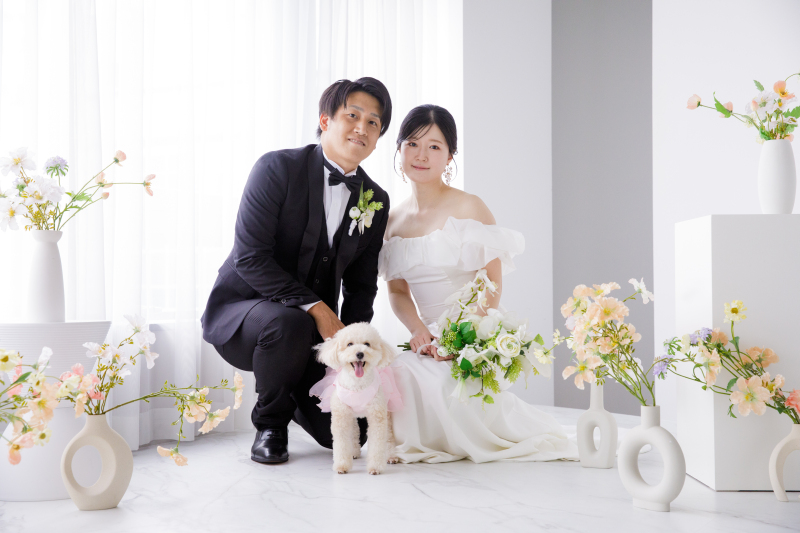 【ペットプラン♪】ご家族のわんちゃん猫ちゃんと一緒に写真を撮ろう☺︎♡