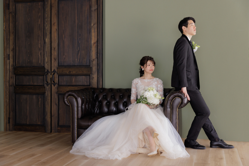 【ルクスの魅力】スタジオ撮影は貸切！おふたりの空間で撮影ができるスタジオです♡