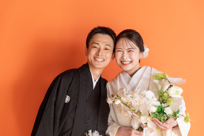 【白無垢も色打掛も着れる!】和装2点スタジオ撮影 120,000円
