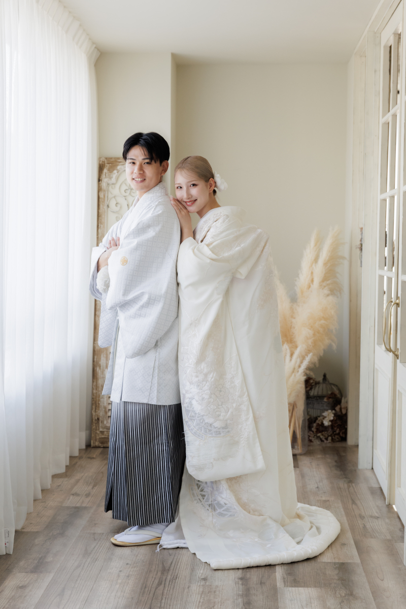 【9月末までの撮影で】和装+洋装スタジオ撮影 196,000円→98,000円