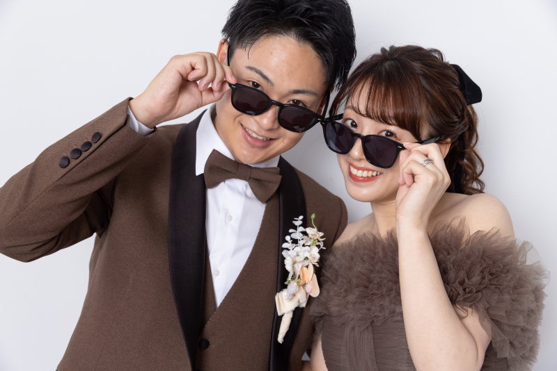 【ウェディングドレスもカラードレスも！】洋装2点スタジオ撮影 90,000円