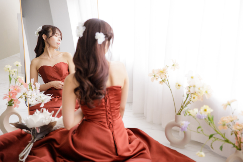 洋装ヘアスタイル集♡