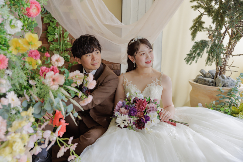 【ルクスの魅力】スタジオ撮影は貸切！おふたりの空間で撮影ができるスタジオです♡