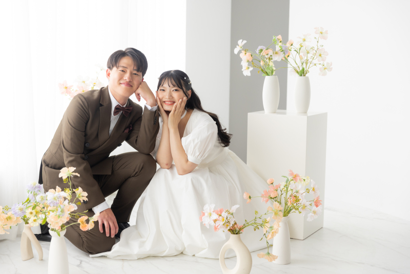 【ルクスの魅力】スタジオ撮影は貸切!おふたりの空間で撮影ができるスタジオです♡