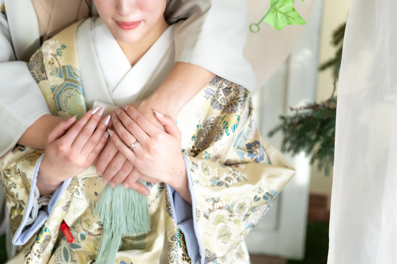 【白無垢も色打掛も着れる！】和装2点スタジオ撮影 120,000円