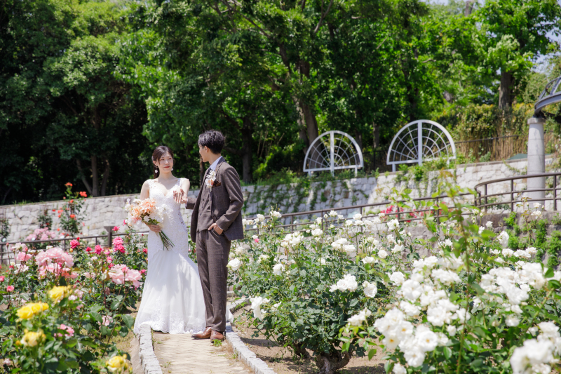 鶴見緑地で撮る緑あふれるロケーションフォト♪