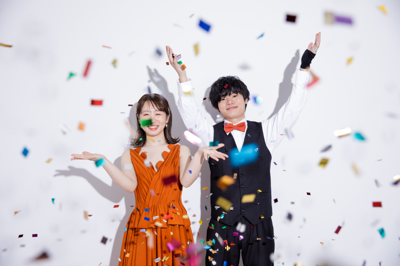 【大人気！！】コンフェッティを使ったショット♡