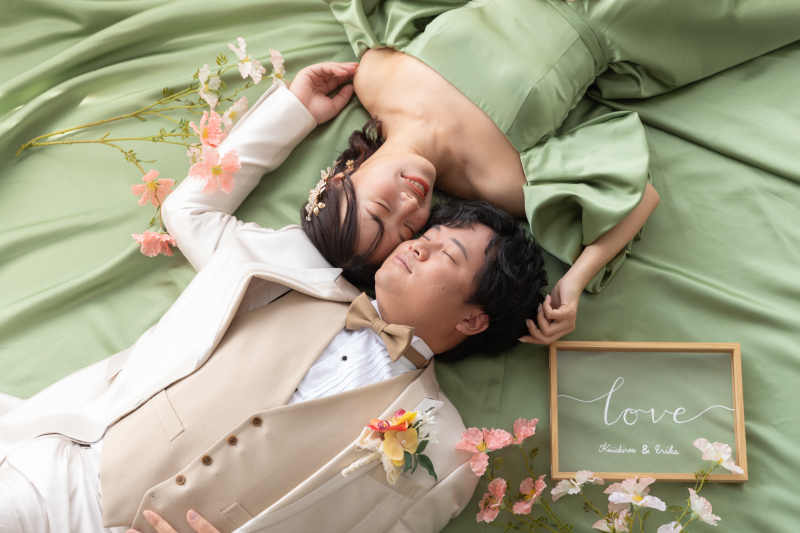 新婦様のドレスを使って♡