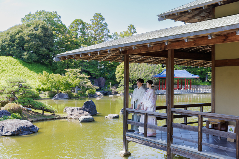 本格的な日本庭園で撮る!大仙公園ロケーション撮影♪
