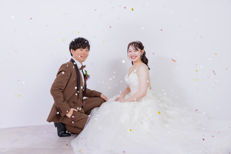 【ルクスの魅力】スタジオ撮影は貸切！おふたりの空間で撮影ができるスタジオです♡