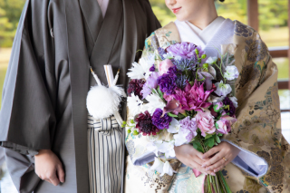 ブーケも豊富で嬉しい♪