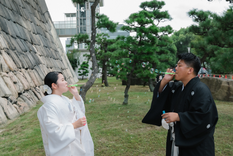【和装撮影】大阪城公園ロケーション撮影!