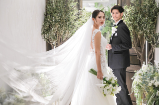 感動的な入場シーンを前撮りで！