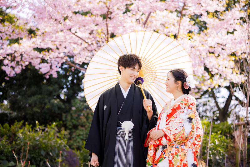 【予約多数☆桜ロケ！】スタジオ＋ロケーション撮影 &yen;148,000