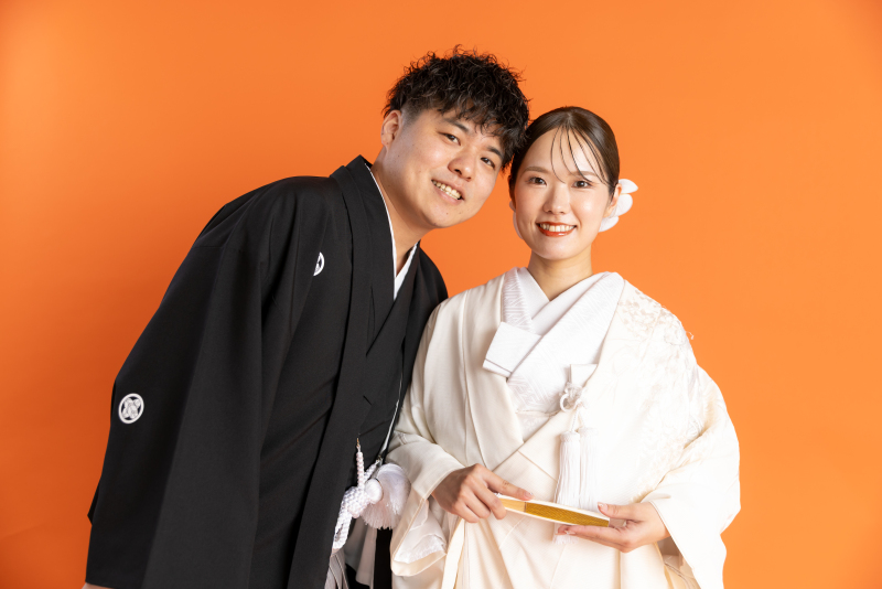【白無垢も色打掛も着れる！】和装2点スタジオ撮影 120,000円