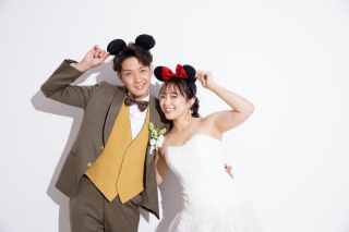 お二人ならではのアイテムを使って撮影を♪