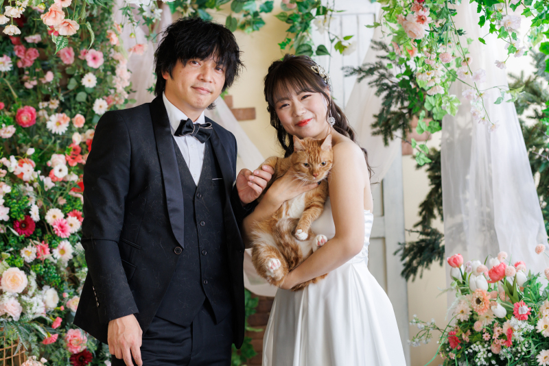 【ペットプラン♪】ご家族のわんちゃん猫ちゃんと一緒に写真を撮ろう☺︎♡